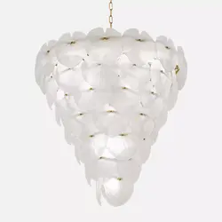 لوستر کریستالی طبقاتی برگ لوتوس 80 نیرا