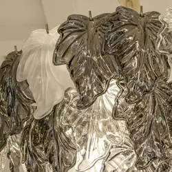 لوستر گرد طبقاتی برگ انجیری 60 نیرا