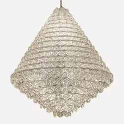 لوستر طبقاتی کریستال ستاره 150 نیرا