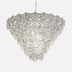 لوستر طبقاتی کریستال ستاره 75 نیرا