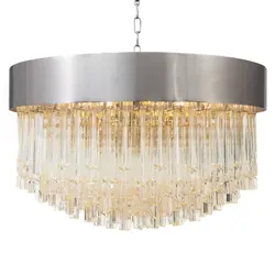 لوستر طبقاتی کریستالی بلوط 60 نیرا