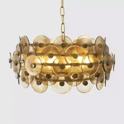 لوستر کریستال پولک نیرا