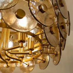 لوستر کریستال پولک نیرا