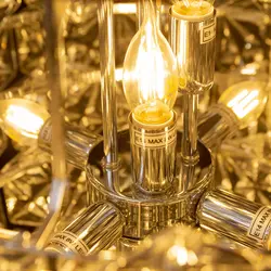 لوستر کریستال ستاره خوشه ای 55 نیرا