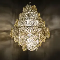 لوستر کریستال ستاره خوشه ای 55 نیرا