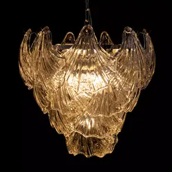 لوستر کریستال صدفی گرد 50 نیرا