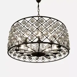 لوستر کریستال گوی 60 نیرا