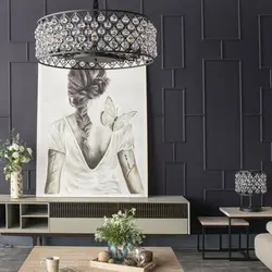 لوستر کریستال گوی 80 نیرا