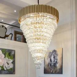 لوستر کریستالی آیرون طبقاتی (قطره) نیرا