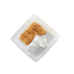 مخلوط سرشیر باقلوا شیر و عسل کاسه ای