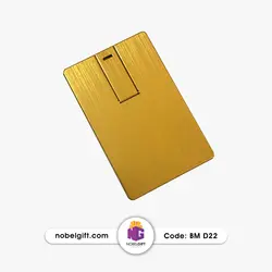 فلش کارتی طلایی تبلیغاتی 8 تا 64 گیگ D22G