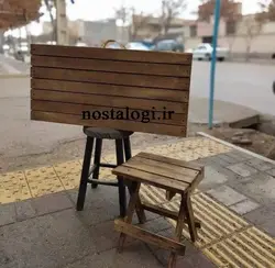 میز و صندلی تاشو چمدانی 4 نفره