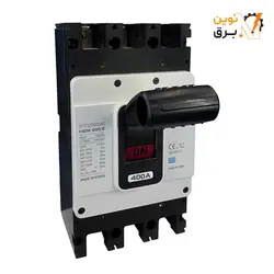 کليد اتوماتیک غیر قابل تنظیم سه پل 400 آمپر هیوندای الکتریک 45KA مدل HGM400E