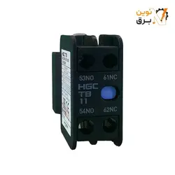 کنتاکت کمکی کنتاکتور هیوندای الکتریک نصب از کنار 1NC+1NO مخصوص کنتاکتورهای HGC 115-800
