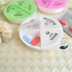 جعبه ی نظم دهنده ی قرص روزانه برند دکتر مد