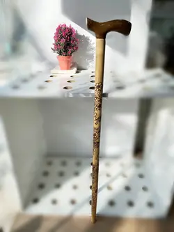 عصا چوبی طرحدار