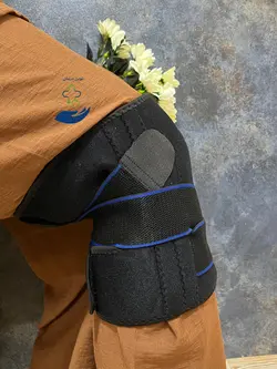 زانوبند آتل دار با کش ضربدری