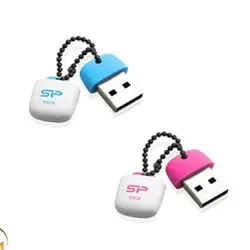 فلش مموری سیلیکون پاور ظرفیت 64 گیگابایت مدل Touch T07