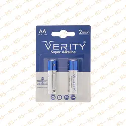 باتری قلمی VERITY سوپر آلکالاین کارتی ۲ عددی