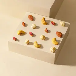 آجیل چهار مغز شور (تمام مغز)