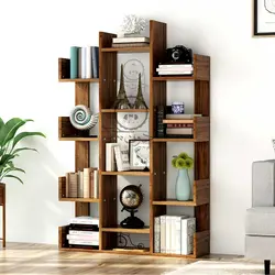قفسه کتاب فانتزی مدل کاکتوس دو اُدون چوب