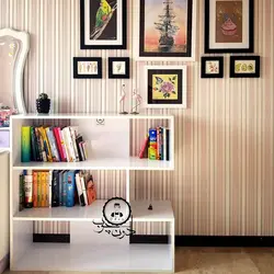 قفسه کتابخانه مدل e اُدون چوب