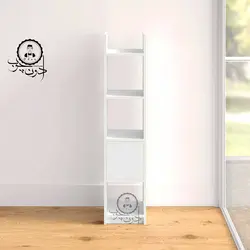 کمد کتابخانه ایستاده شیک مدل قلعه اُدون چوب