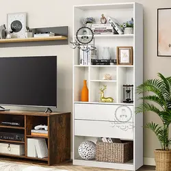 کتابخانه کشو دار مدل کوروش اُدون چوب