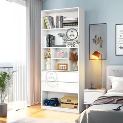 کتابخانه کشو دار مدل کوروش اُدون چوب