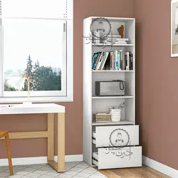 کتابخانه کشودار مدل میترا اُدون چوب