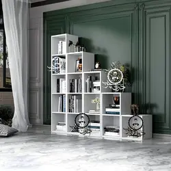 کتابخانه پلکانی مدل رکسانا اُدون چوب