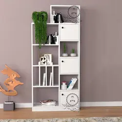 کتابخانه مدل مازیار دو اُدون چوب