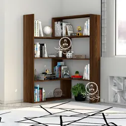 کتابخانه متحرک مدل رهام اُدون چوب