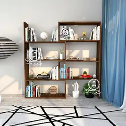 کتابخانه متحرک مدل رهام اُدون چوب