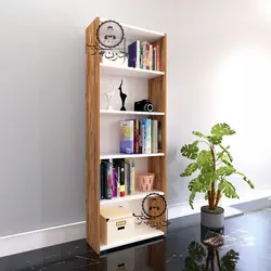 کتابخانه مدل هامون اُدون چوب