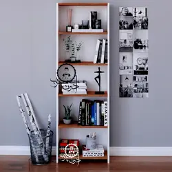 کتابخانه مدل نادیا اُدون چوب