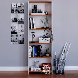 کتابخانه مدل نادیا اُدون چوب