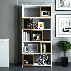 کتابخانه مدل ترمه دو اُدون چوب