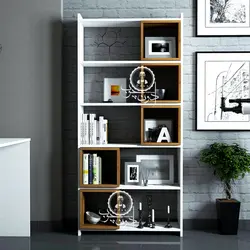 کتابخانه مدل ترمه دو اُدون چوب