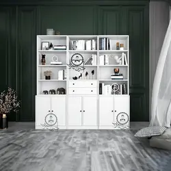 کتابخانه مدل یگانه اُدون چوب