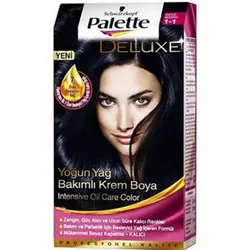 کیت رنگ موی پالت مشکی پر کلاغی Palette Deluxe 1-1 - فروشگاه اینترنتی آرایشی و بهداشتی آف ناب
