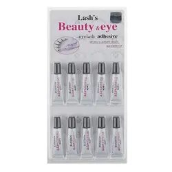 چسب مژه مصنوعی تریتون سری Eyelash Glue and Remover مدل EYG-202 بسته ۱۰ تایی - فروشگاه اینترنتی آرایشی و بهداشتی آف ناب