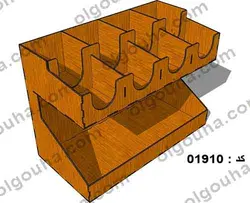 طرح لیزر استند کافی شاپ