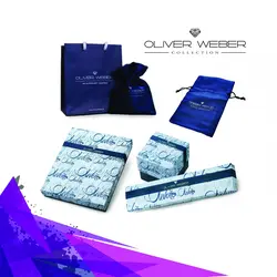 گوشواره مدل لیندوی کبود - اولیور وبر