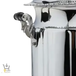 سماور گازی ۸.۵ لیتری پیلوت دار ارس نفیس طلایی عالی نسب