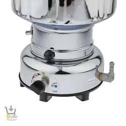 سماور گازی ۸.۵ لیتری پیلوت دار ارس نفیس طلایی عالی نسب