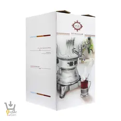 سماور گازی عالی نسب مدل آبتین  ظرفیت ۶ لیتر