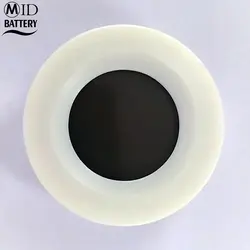 دما سنج و رطوبت سنج دایره ای سفید