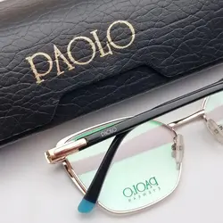 عینک طبی زنانه پائولو مدل 3701 رنگ آبی مشکی