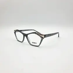 عینک طبی زنانه اِما مدل 1012 طوسی شاین دار